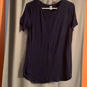 Navy Blue Luxe T-Shirt